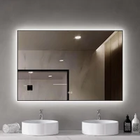Oglinda pentru baie LED 2700/4000/6000K (dreptunghiulara) 100 x 60 cm IP44  UNIPLAST 4