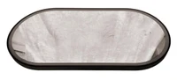 Oglinda pentru baie LED 2700/4000/6000K  (semirotunda cu janta) 50 x 100 cm IP44  UNIPLAST 4