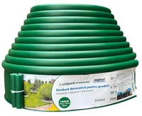 Бордюр садовый газонный 110 мм х 20 мм x 10 м (зеленый)  Unipark STANDARD  UNIPLAST 3