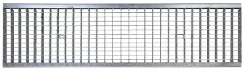 Решетка канализационная  B125 (сталь) 1000x200 мм Heelsafe Mesh 33x15 VIP  MUFLESYSTEM