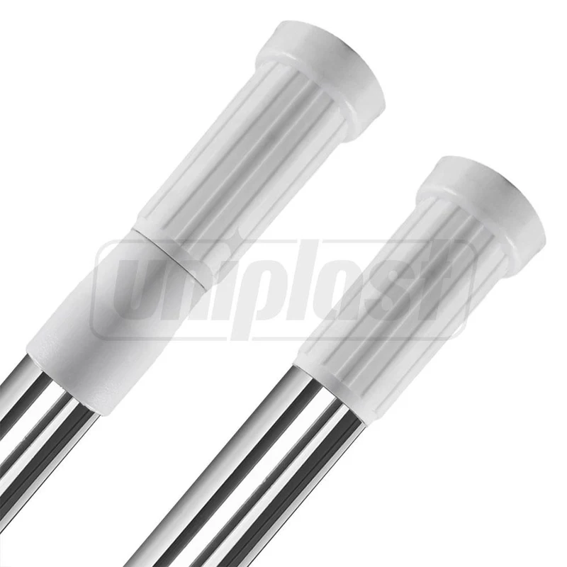 Bara metalica pentru perdea 125-220 cm (inox) 8034A 2