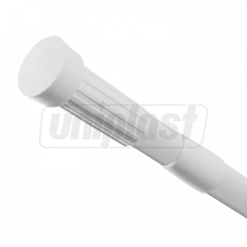 Bara metalica colt pentru perdea alb 120-120 cm (8027B)