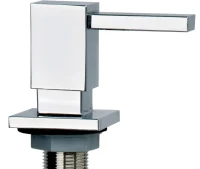 Dozator pentru sapun lichid patrat 0.5 L (crom) SOAP-SQ-CPB  MCALPINE 2