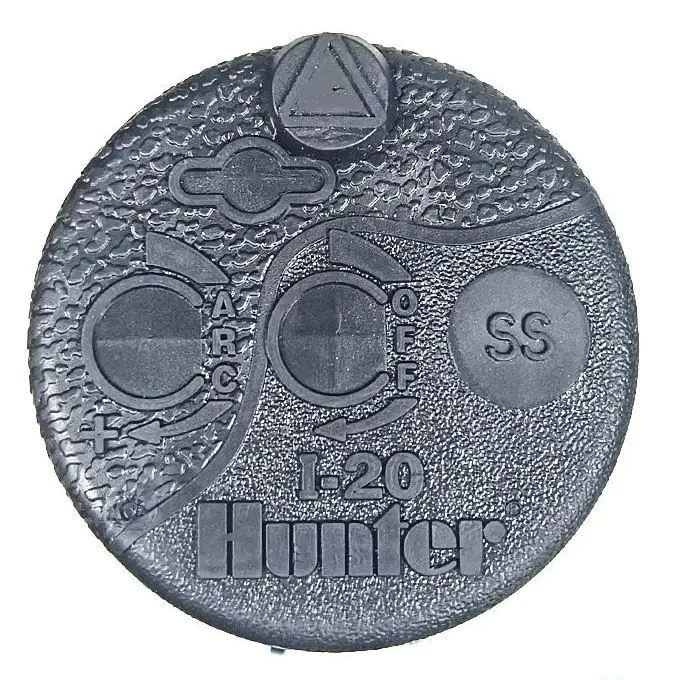 Aspersor D. 3/4" FI I-20-04-SS inox H=10 cm, 50-360°, R4.9-14 m  HUNTER 3