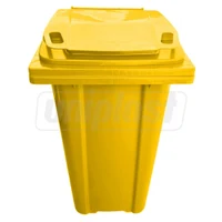 Cos pentru transportarea deseurilor  240 L pe roti (galben) HE