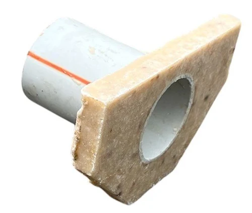 Dop placa  capat fibrobeton 125x100 mm D. 50 PVC pentru rigole 1000x125x100 mm ( interioara) TR
