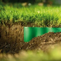 Бордюр садовый газонный 20 см x 9 м рифленый (зеленый) 30-003H  CELLFAST 2
