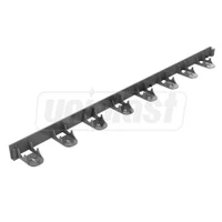 Bordura gazon flexibil 4 x 100 cm , H=45 mm (set 4 buc.) (negru) UNIBORD™ SET CELLFAST