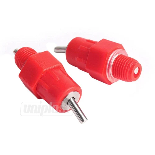 Adapatoare cu niplu 360° A12 din plastic pentru pasari/iepuri