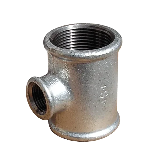 Teu redus D. 1.1/2" x 1/2" FI galvanizat 2