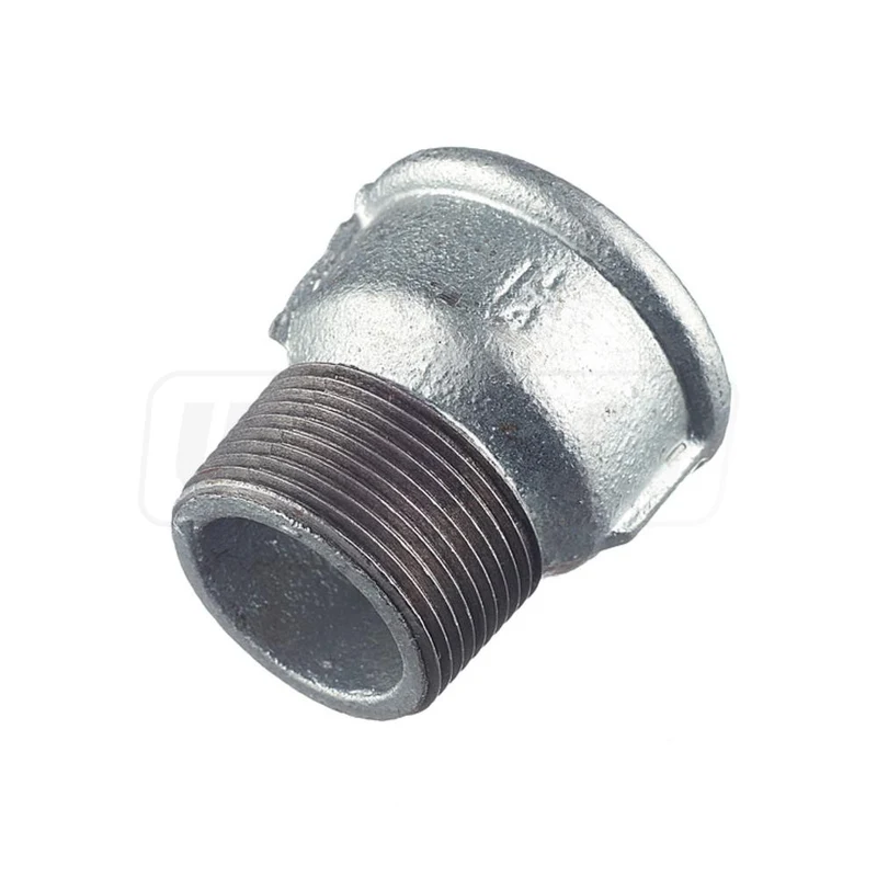 Переход  D. 1/2" П/М удлинитель гальванизированный L=10 мм 3