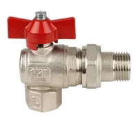 Robinet coltar bila cu olandez D.  1/2" FE/FI PN50 IDEAL 298  ITAP 3