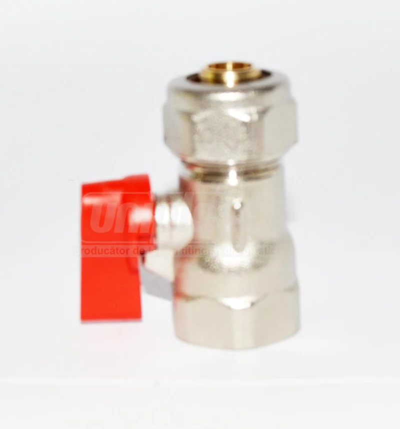 Кран D. 16 x 1/2" М металлопласт  KAS 3