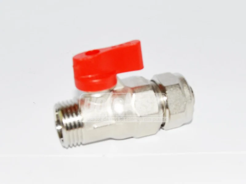 Кран D. 16 x 1/2" П металлопласт  KAS 2