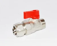 Кран D. 16 x 1/2" П металлопласт  KAS