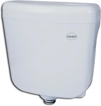 Rezervor WC ALFA (buton plastic) сu alimentare inferioara 6 L  VISAM