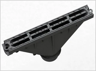 Palnie fonta cu grila FUNNEL D.110 L=500 mm H=300 mm B=75 mm  MUFLESYSTEM 5