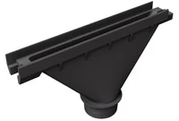 Palnie fonta cu grila FUNNEL D.110 L=500 mm H=300 mm B=75 mm  MUFLESYSTEM 4