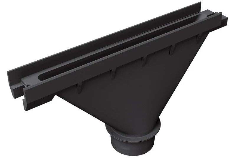 Palnie fonta cu grila FUNNEL D.110 L=500 mm H=300 mm B=75 mm  MUFLESYSTEM 4