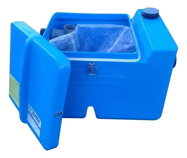 Separator de grasimi bucatarie SG 0.5-0.04 "Optima" F (cu filtru in set + 4 rezerva) 0.5 m³/h  PLK 3