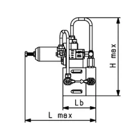 Regulator de presiune ManPilot PRV POM D.160 DN150  +GF+ 2