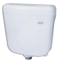 Rezervor WC ALFA (buton plastic) сu alimentare inferioara 6 L  VISAM