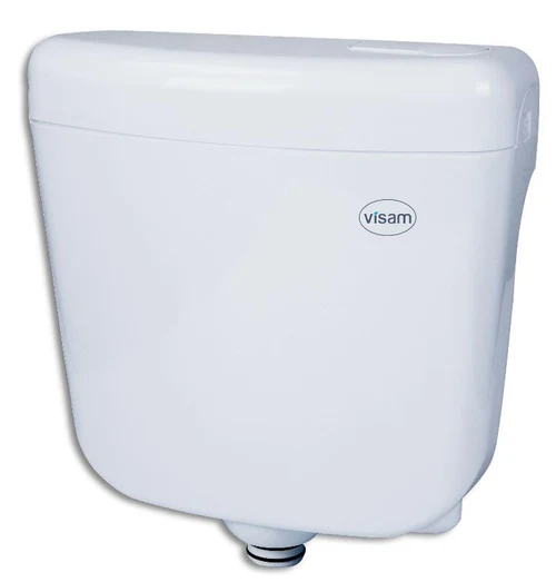 Rezervor WC ALFA (buton plastic) сu alimentare inferioara 6 L  VISAM