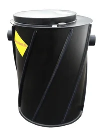 Separator de grasimi industrial subteran SGC 10.8-1.5 (10.8 m³/h) 1.25 m x 1.25 m  PLK