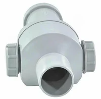 Clapeta de sens unic D. 50 PVC orizontala / verticala (gri) HL4  HL 4