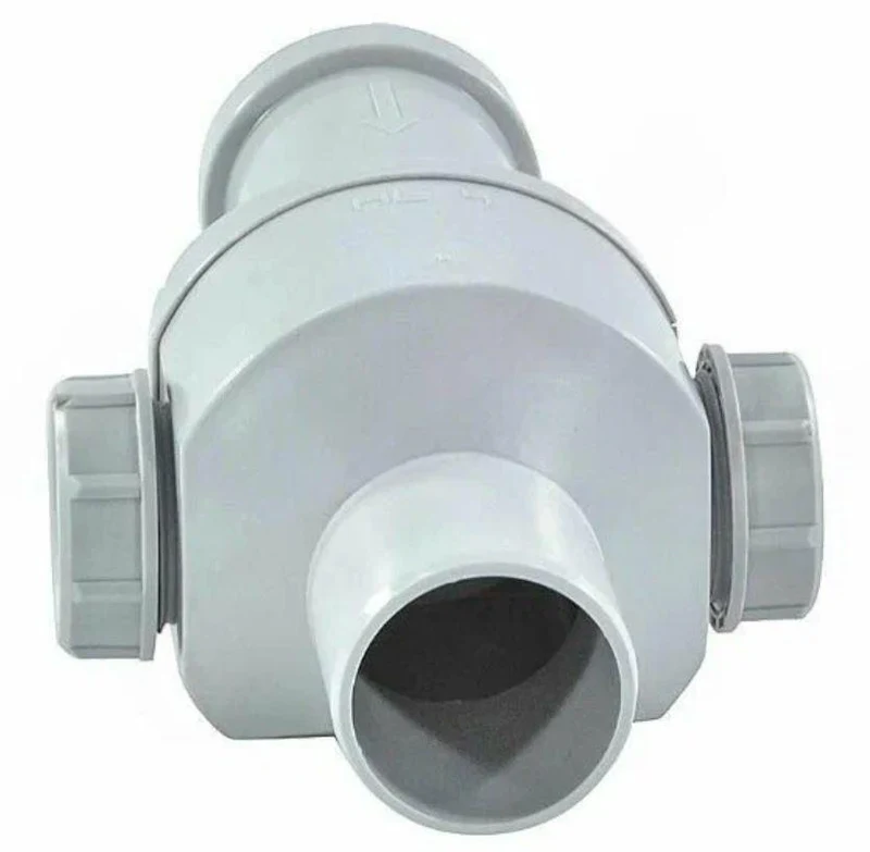 Clapeta de sens unic D. 50 PVC orizontala / verticala (gri) HL4  HL 4