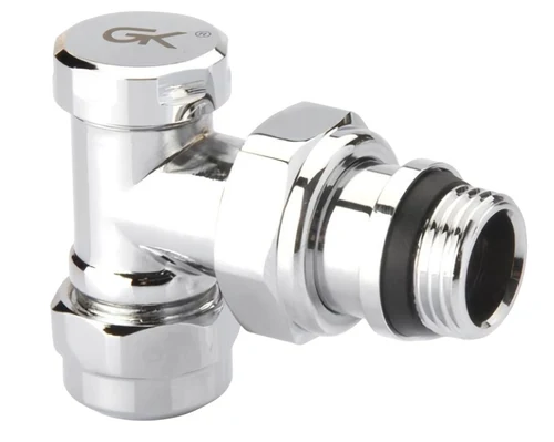 Robinet calorifer coltar Retur PEX D. 1/2" FE x 16 crom 13005-9-A  GK