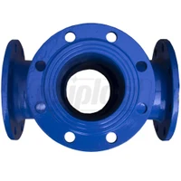 Крестовина чугунная фланцевая D.150 DIN PN16 L=435 мм (8 отверстий) FBE 2