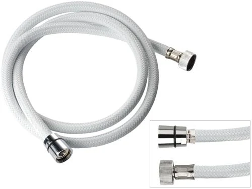 Furtun de dus L=1.5 m plastic (alb) 332CNNB  REMER