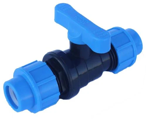 Кран  шаровый зажимной ПП D. 32 x 32 / PN10 T  UNISERA