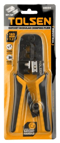 Cleste sertizat 7.3" / 185 mm Industrial  TOLSEN 2