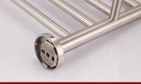 Etajera inox baie dreptunghiulara 1 nivel (58 x 20 cm) 2