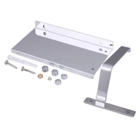 Suport hartie igienica cu raft depozitare telefon sau alte accesorii (inox) 5