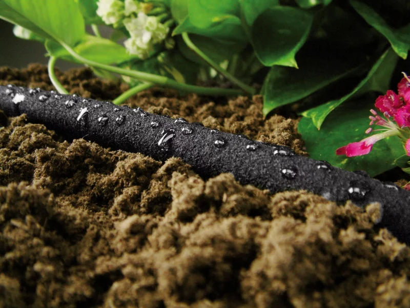 Шланг сочащийся D. 1/2" L=7.5 м + комплект штуцеров DRIP  CELLFAST 4