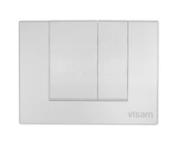 Buton actionare rezervor (incorporabil) ALINDA (alb)  VISAM 2