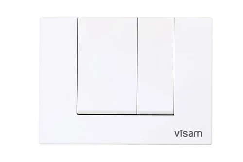 Buton actionare rezervor (incorporabil) ALINDA (alb)  VISAM