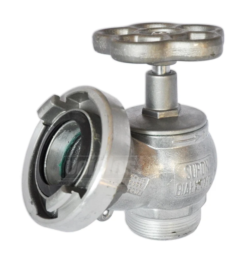 Robinet hidrant D. 2" FE cu racord fix, aluminiu STORZ PL 3