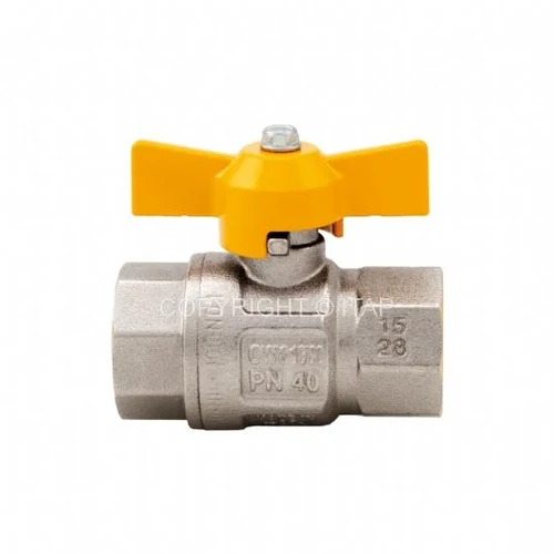 Robinet bila D. 1" FI/FI "GAZ" PN40 fluture 068B100  ITAP