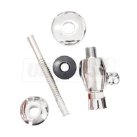 Robinet pisoar 1/2" universal + flansa decorativa (alama) cromat F7201  FRAP 2