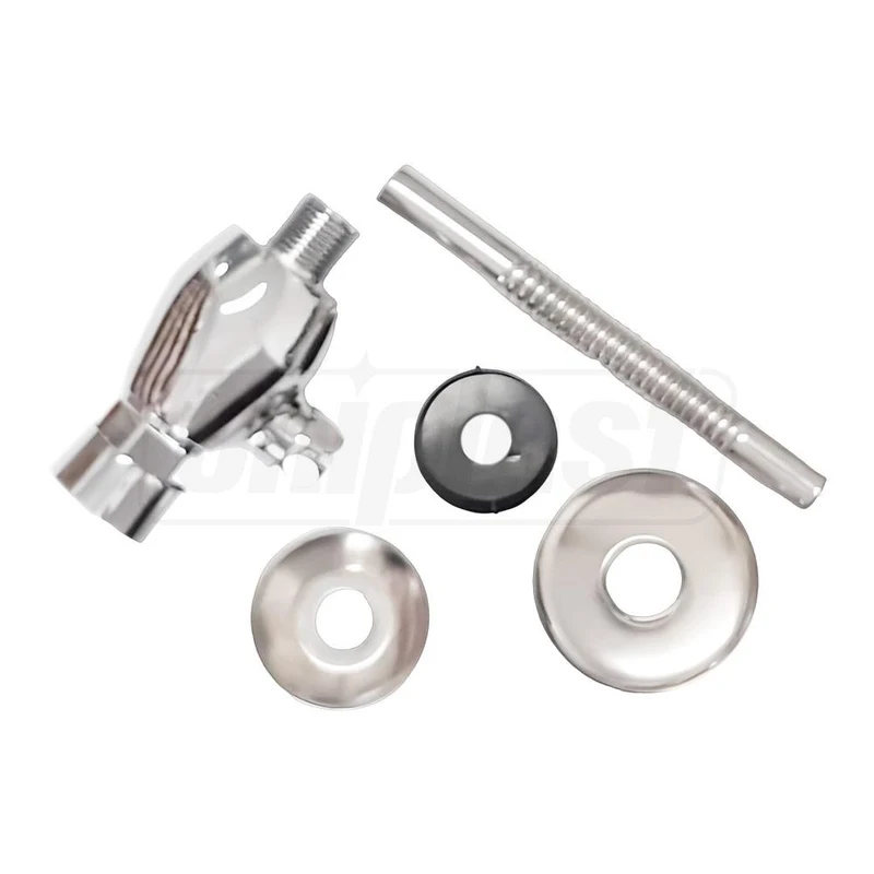 Robinet pisoar 1/2" universal + flansa decorativa (alama) cromat F7201  FRAP 3