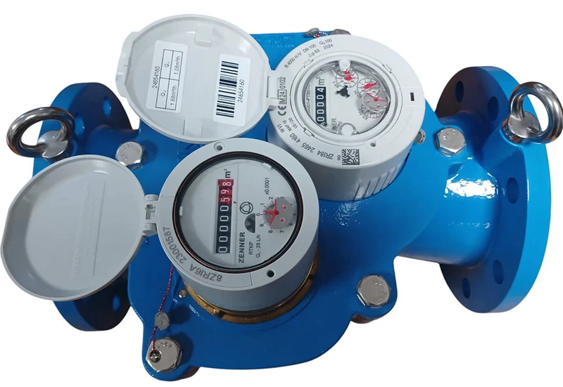 Водомер комбинированный фланцевый D.100 x 25 WPVR 100-R400HV PN16  ZENNER 3
