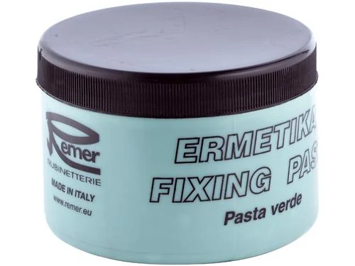 Pasta pentru etansare "PASTA VERDE" (apa calda si gaz) 460 g Art. 551  REMER