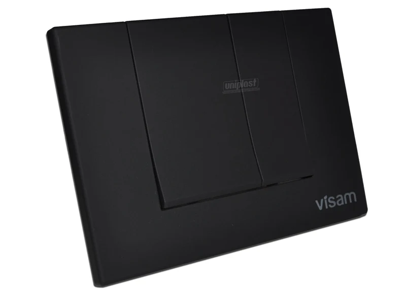 Buton actionare rezervor (incorporabil) ALINDA (negru mat) (Soft Black)  VISAM 2