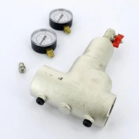 Filtru autocuratire D.  1/2" FI/FI 300 mcm PN16 (cu 2 manometre D. 1/4" si robinet golire D. 3/8" FE/FI) Art. 189  ITAP 5