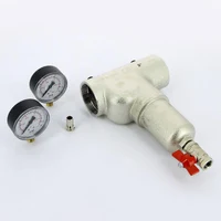 Filtru autocuratire D.  1/2" FI/FI 300 mcm PN16 (cu 2 manometre D. 1/4" si robinet golire D. 3/8" FE/FI) Art. 189  ITAP 4