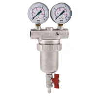 Filtru autocuratire D.  3/4" FI/FI 300 mcm PN16 (cu 2 manometre D. 1/4" si robinet golire D. 3/8" FE/FI) Art. 189  ITAP